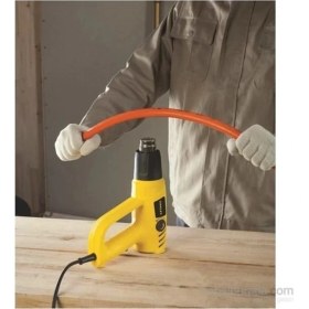 Resim AyrStore STXH2000/TR Değişken Hız Ayarlı Profesyonel Sıcak Hava Tabancası, 2000 W, Sarı/siyah 