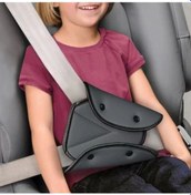 Resim Pazly Çocuk Koltuğu Emniyet Kemeri Düzeltici - Yüksek Dayanıklı Siyah Samuray Modeli, Boğulmayı Önleyen Kullanışlı Aksesuar Siyah 