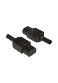 Resim C13 Power Dişi Fiş Konnektör Priz Kettle Priz 