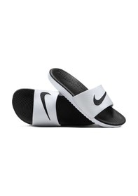 Resim Nike Kawa Unisex Slides Unisex Spor Terlik Beyaz Beyaz 