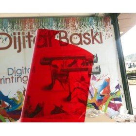 Resim Hakel Saydam Açık Kırmızı Pleksi Açık Kırmızı Transparan Pleksi Levha 