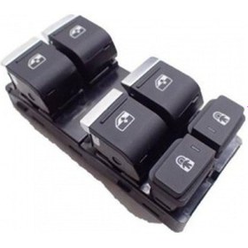 Resim Vag Cam Kaldırma Anahtarı A6 18 Sol Dortlu Gumus 10 Pin - Maxtel 18231133 