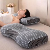 Resim 2025 Yeni Yükseltme, 2 Adet Ergonomik Ortopedik Kontur Yastığı Seti, Ayarlanabilir Boyun Desteği, Makine Yıkanabilir, Çift Taraflı Çok Fonksiyonlu Yumuşak Yatak Yastığı, Fermuarlı Polyester Kapak, Dört Mevsim Konforu, Tatil Hediyesi 