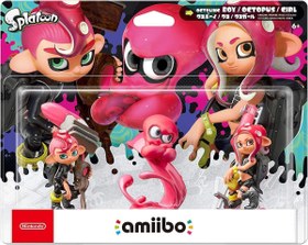 Resim Octoling Triple Pack (Octoling Boy + Octopus + Girl) Amiibo (Splatoon Collection) Nintendo