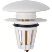 Resim Willowhaven Seramik Batarya Pimaş Tıkacı - Anti-gagging Tasarım, Sızdırmaz Lavabo Kapak 