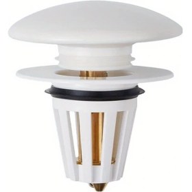 Resim Willowhaven Seramik Batarya Pimaş Tıkacı - Anti-gagging Tasarım, Sızdırmaz Lavabo Kapak 