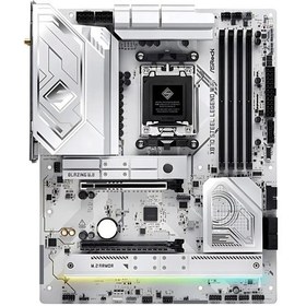 Resim Asrock X870 Steel Legend WİFİ 7 8000 MHz OC DDR5 RGB M.2 AM5 Atx Anakart 
