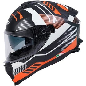 Resim Sw 865 Full Face Black Orange M Çok Renkli 