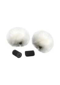 Resim Rycote 065516 Beyaz Renk Yaka Mikrofonu için Rüzgar Koruyucu 