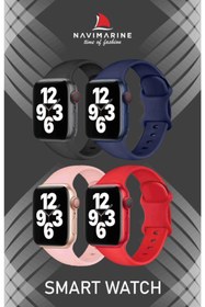 Resim Navimarine 6 Akıllı Saat 2 Yıl Türkiye Garantili. Renk 