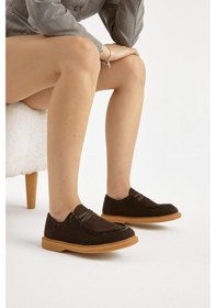 Resim Tonny Black Termo Taban Süet Görünümlü Kadın Kahve Günlük Loafer Tbmhh030 Kahve 