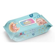 Resim Pafilya Star Bebek Islak Havlu 90 lı (Alcohol Free- Paraben Free) Premium Quality Wet Wipes 
