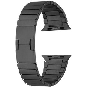 Resim Preo Pwatch S3 Kordon Metal Çizgi Tasarım Klipsli KRD82 Siyah 