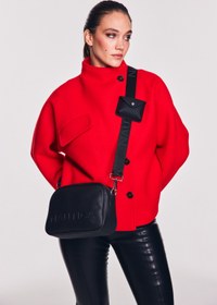 Resim Nautıca Minimalist Kadın Crossbody Bel Çantası - Günlük Kullanım için İdeal - Siyah / STD 