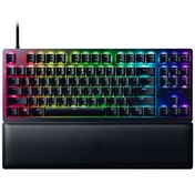 Resim Razer Huntsman V2 Tenkeyless RZ03-03940300-R3M1 Optical Purple Switch RGB Mekanik Oyuncu Klavyesi 