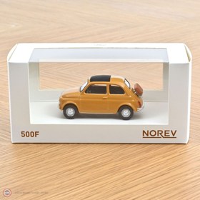 Resim 1:43 Norev 1965 Fiat 500 F Yellow Positano Jet Car 