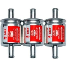 Resim Smf ?Lpg Filtresi 3'Lü Paket Universal Alüminyum Otogaz Filtresi Çok Renkli 