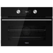 Resim TEKA Siyah Cam HLC 8400 Kompakt Ankastre Fırın (TEKA.111130003) 