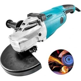 Resim Stilmax Alman Style JL9030 4500 W Bakır Motor Tam Professıonel Büyük Taşlama Makinası 230 mm 
