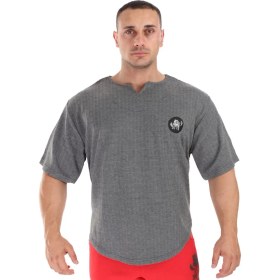 Resim Vücut Geliştirme Rahat Kesim Antrenman T-Shirt Big Sam 3236 
