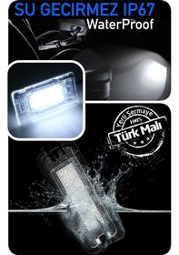 Resim Mını Paceman R61 Cooper One 2012-2016 Canbus Led Araç Içi Ayak Altı Bölmesi Aydınlatma Ledi Lambası 