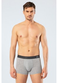 Resim Cacharel Erkek 2'li Boxer Düz 1318/gri Gri 