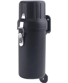 Resim Junzhuodianpu Bmw Honda Yamaha İçin Evrensel Motosiklet Su Geçirmez Alet Tüpü Off-road Motosiklet Yağmurluk Saklama Kutusu 