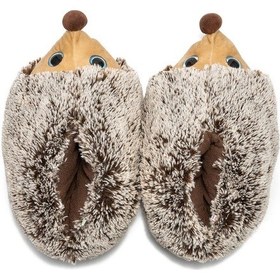 Resim Twigy Kirpi Çocuk Hayvanlı Panduf Gri 28/35 CC0651 