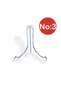 Resim Teşhir Ayakları Geçmeli 13x15cm Ayak No:3 Çerçeve Tabak Teşhir Ayağı Stand Pleksi Şövalye 
