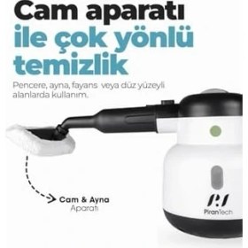 Resim Tech Butiq CB-902 Buharlı Temizleyici 1500W 3 Bar Buharlı Temizlik Makinesi 