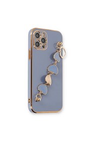 Resim artlab Art İphone 12 Pro Max Kılıf Esila Silikon - Gri Lab 