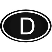 Resim Genel Markalar D Deutschland Country Oto Motor Laptop Duvar Folyo Sticker 40 X 24 Cm 