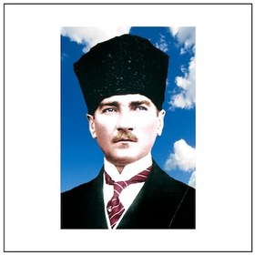 Resim Atatürk Posteri - 4-200*300 cm 