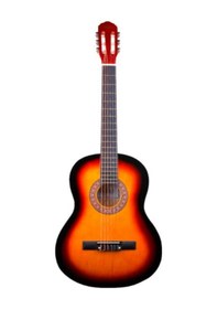 Resim Eğitimlik Öğrenci için Klasik Gitar Tam Boy 4/4 Sunberst 