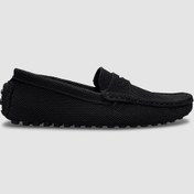 Resim Triko Siyah Erkek Loafer-siyah Siyah 