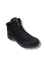 Resim Jagulep 4058-26 Anatomik İçi Kürklü Outdoor Erkek Bot Siyah Kırmızı 45-47 