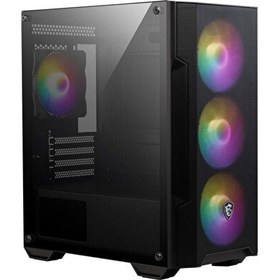 Resim Msı 600W 80+ Mag Forge M100A D60 Gaming Mid-Tower Pc Kasası 