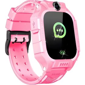 Resim intermax Onkatech Sim Kartlı Ortam Dinleme Özellikli Akıllı Çocuk Takip Saati-pembe 