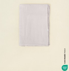 Resim BebeMarin Çok Amaçlı Müslin Örtü 120x120 cm Bej - Bej / 120x120 