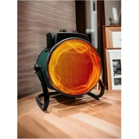 Resim Ultra Güçlü 3000 Watt Taşınabilir Elektrikli Portatif Isıtıcı Soba Sıcak Hava Üfleyen Fan Radyatör 