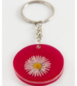 Resim Gld-spt- Papatya Epoksi Anahtarlık-pembe 10732950 