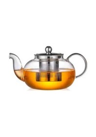 Resim EPİNOX BOROSİLİKAT CAM DEMLİK 400 ML - ÇELİK SÜZGEÇ (CD-400M) Şeffaf 