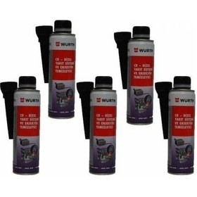 Resim Würth Dizel Enjektör Temizleyici 300 Ml 5 Adet 