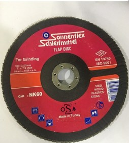 Resim Sonnenflex 180x22,23 Flap Disk Nk60 
