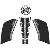 Resim Tvs Raıder 2023-2024 Tank Pad Set Siyah-gri Modeli 