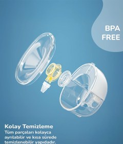 Resim Babyjem Yeni Nesil Giyilebilir Göğüs Pompası - Standart / Standart 