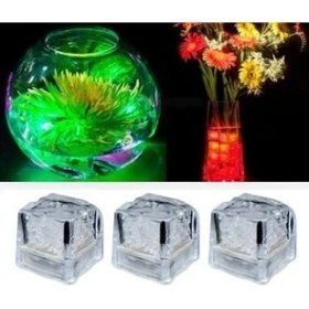 Resim Nuveden Ieg™ LED Işıklı Buz Küpleri (3 Adet) 