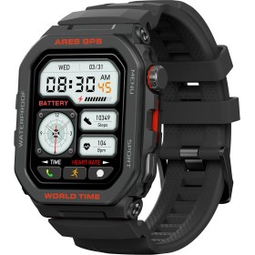 Resim Zeblaze Ares Gps Siyah Akıllı Saat 