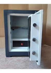 Resim Sur Çelik Para Kasaları Yangına Dayanıklı 54 Cm Para Kasası Antrasit 90 Kg 