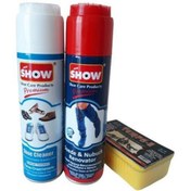 Resim SHOW 3'lü Süet Nubuk Sprey 250 Ml Set Lacivert 